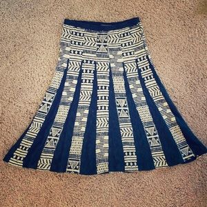 Peruvian Connection Knitted Skirt